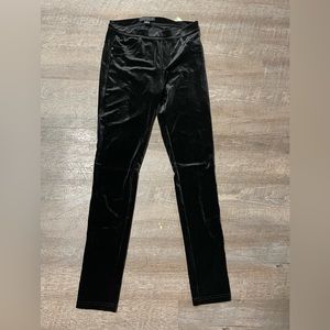 Sanctuary Black Velvet Pants from Anthropologie size Medium